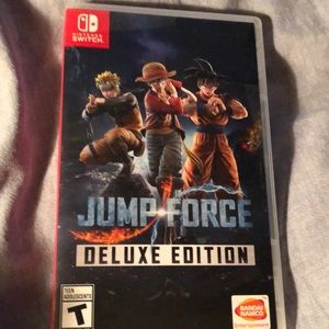 Jump force deluxe edition for Nintendo switch